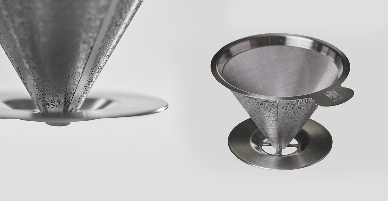 athia dripper,athia Glass Pour Over Coffee Dripper Set, walnut wood